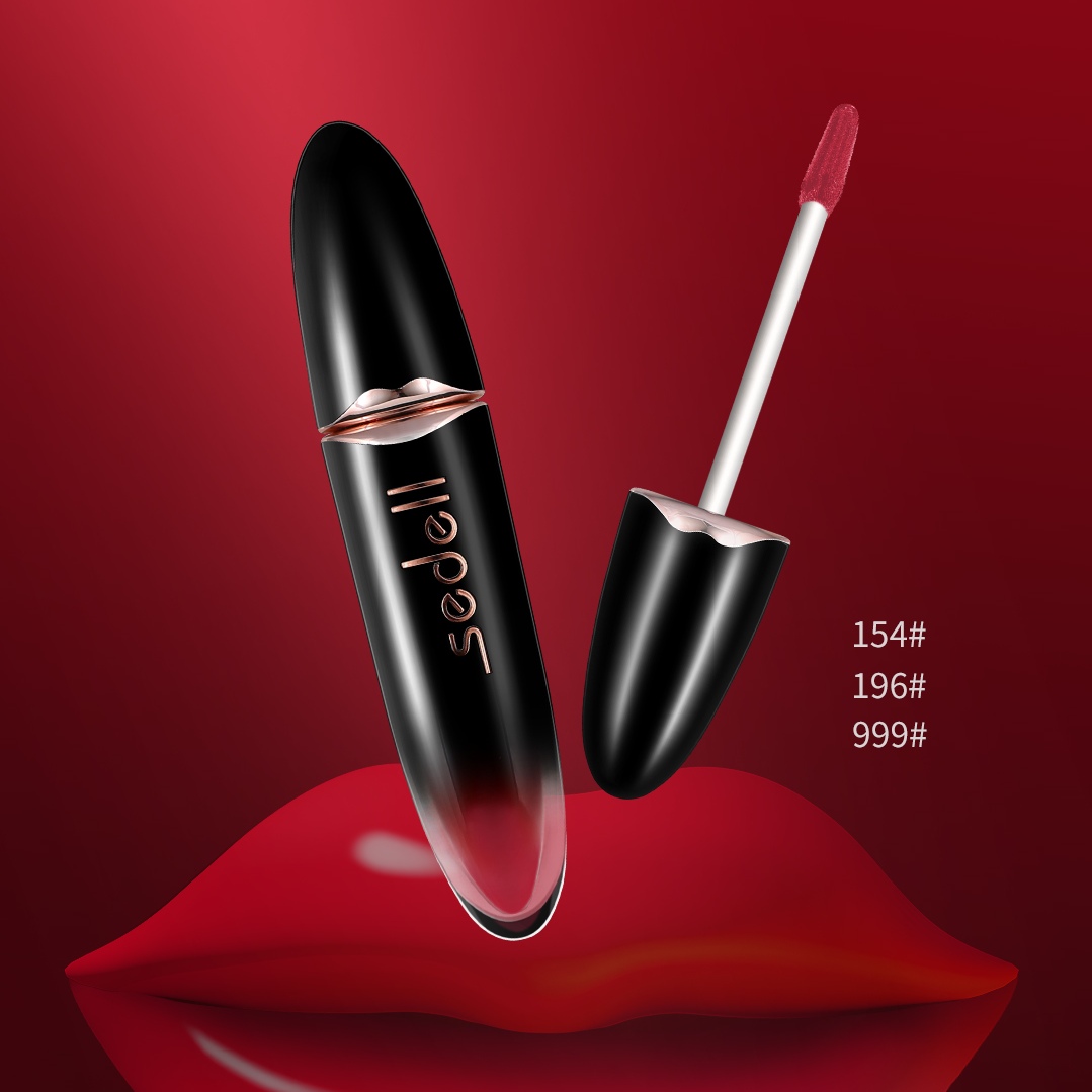 诗黛尔哑光雾面结果质感唇釉柔雾3色可选显白素颜唇部口红