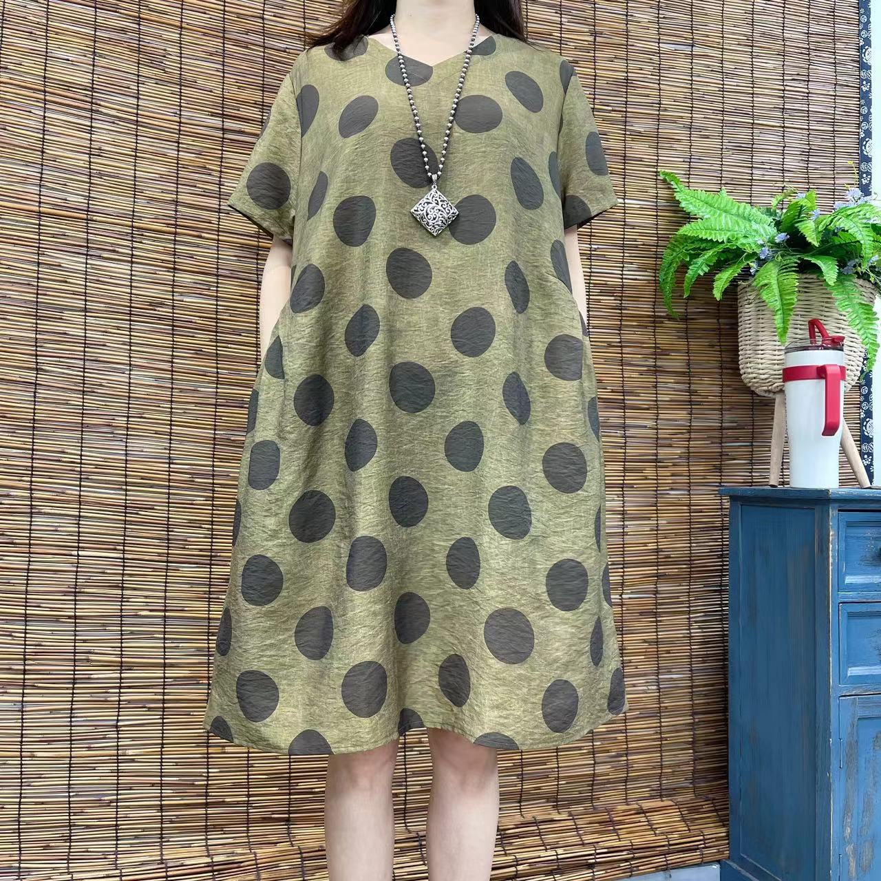 056夏季新款遮肉显瘦洋气减龄连衣裙