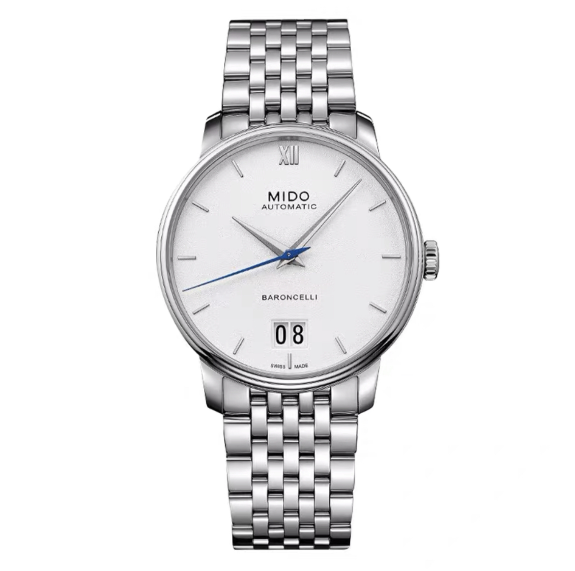 99新 Mido/美度 贝伦赛丽100周年白盘/全套/表径40时尚