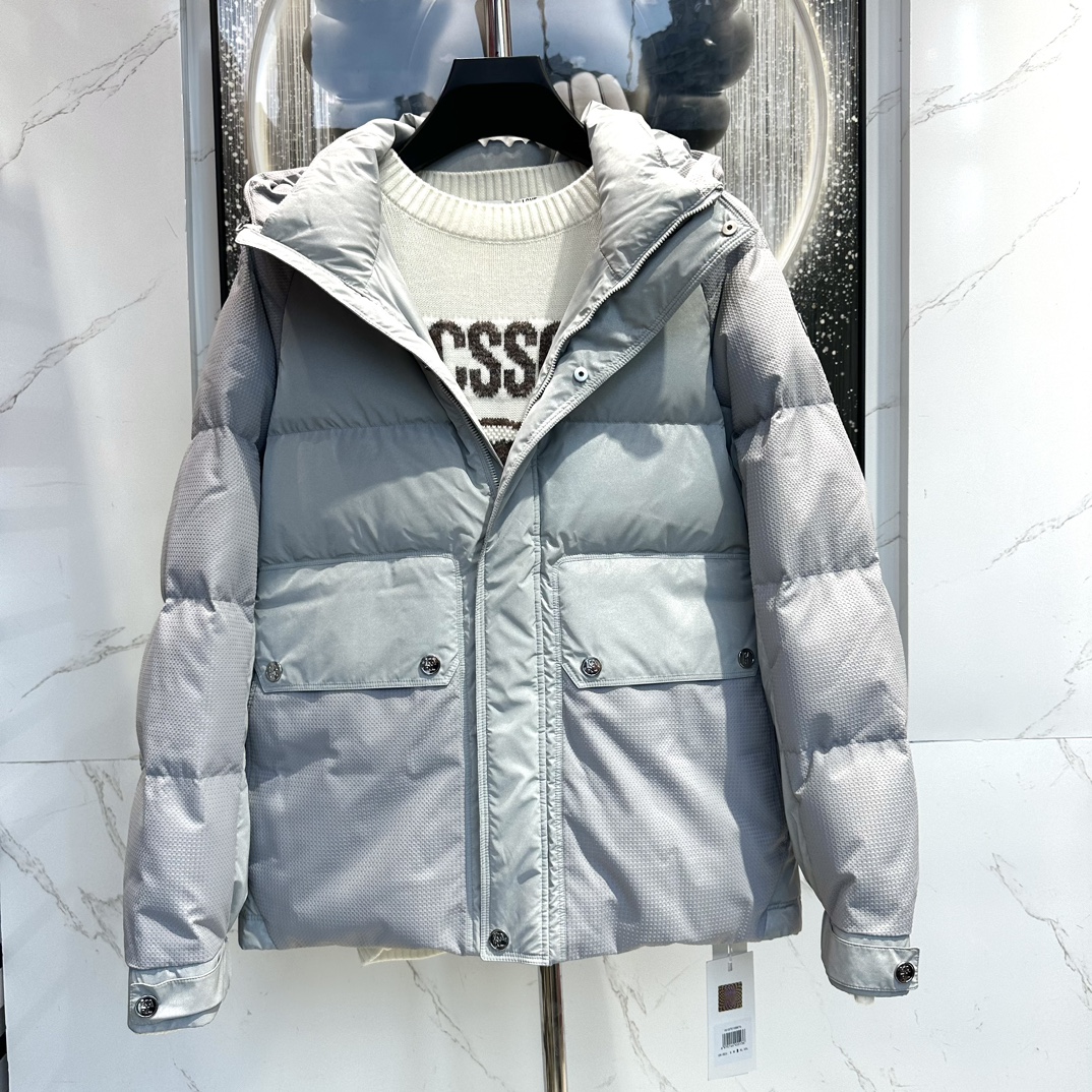 炸46-54【爷羽绒服】K冬季新款潮流休闲男士轻奢羽绒时尚保暖商务