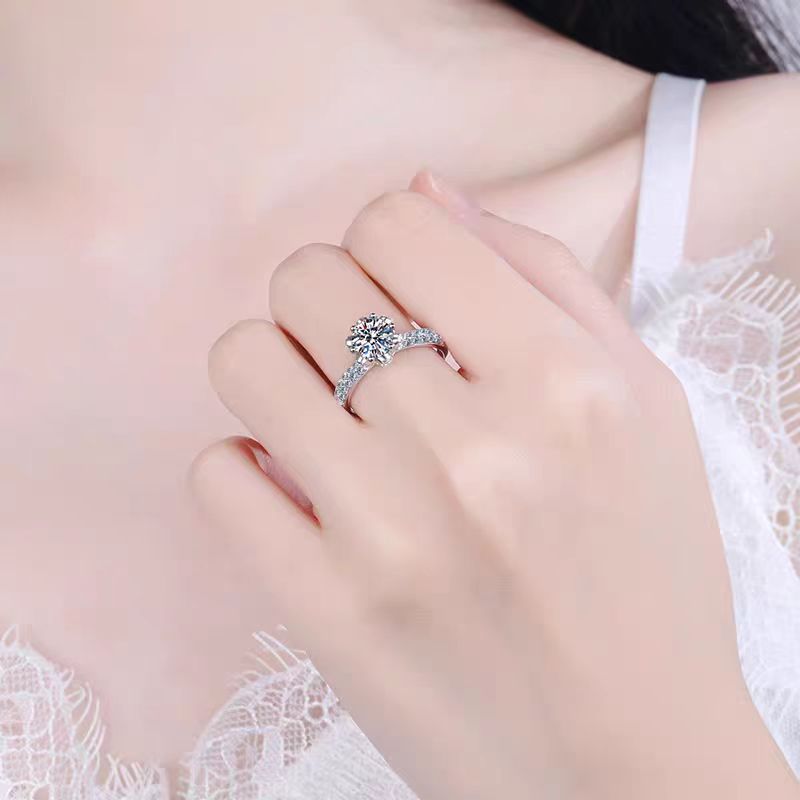 戒指 冰雪女王戒指 2ct