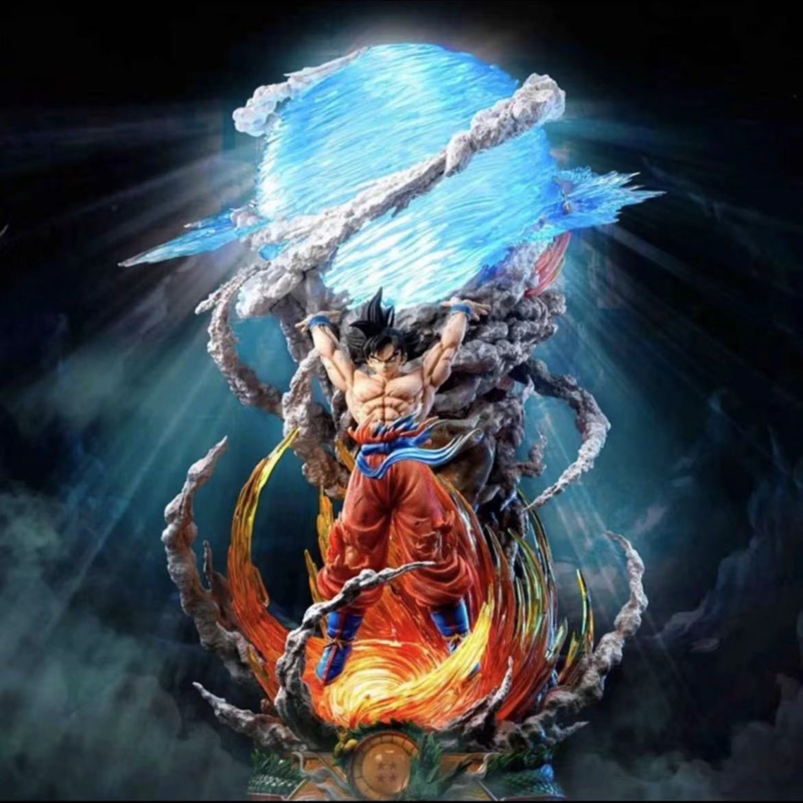 七龙珠 猎手元气弹悟空 优质手办摆件