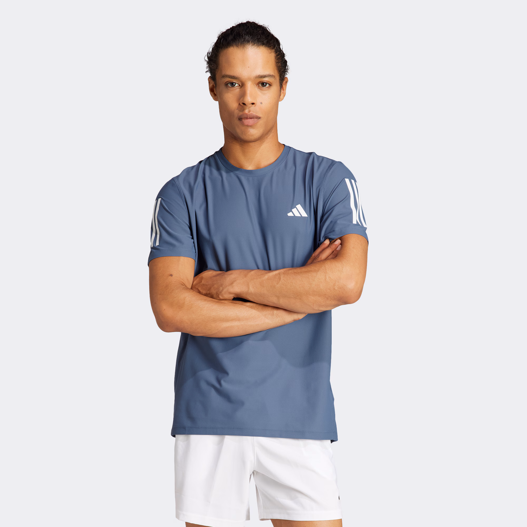 adidas/阿迪达斯男子速干跑步运动短袖圆领T恤IN1515