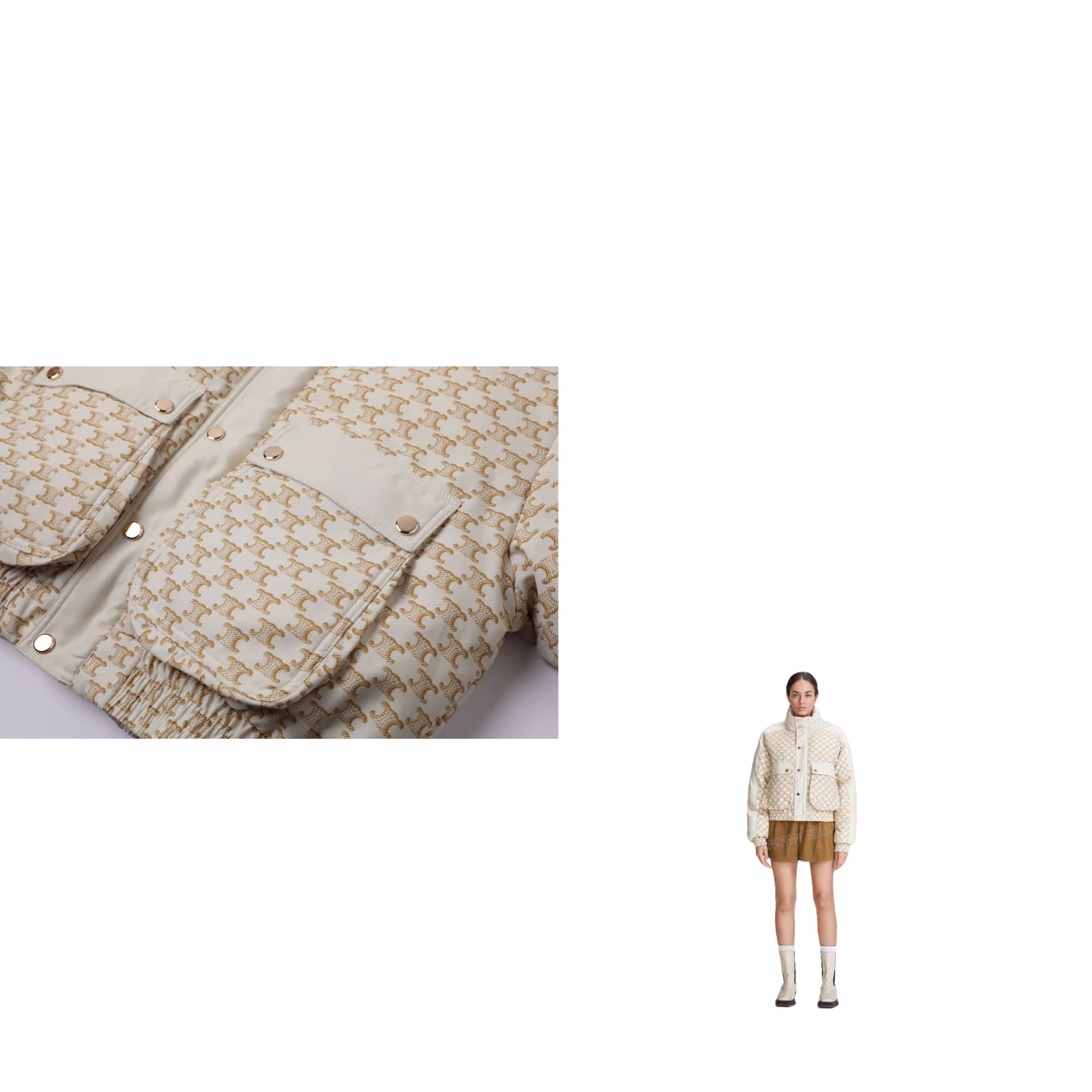 【外贸原单】冬季新款女款时尚保暖鹅绒服1305