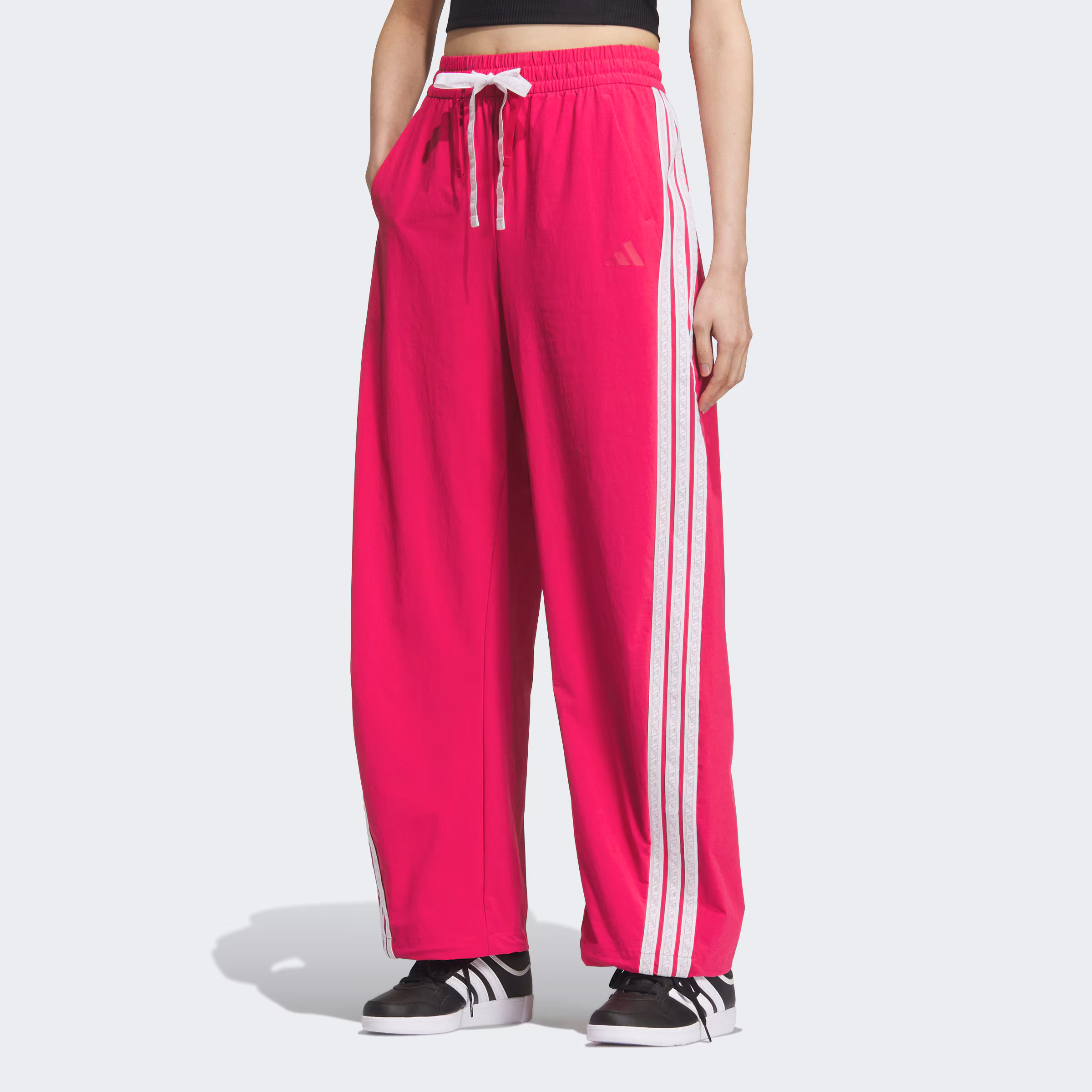 adidas/阿迪达斯女防晒UPF50+凉感梭织运动宽松休闲香蕉裤KB5225