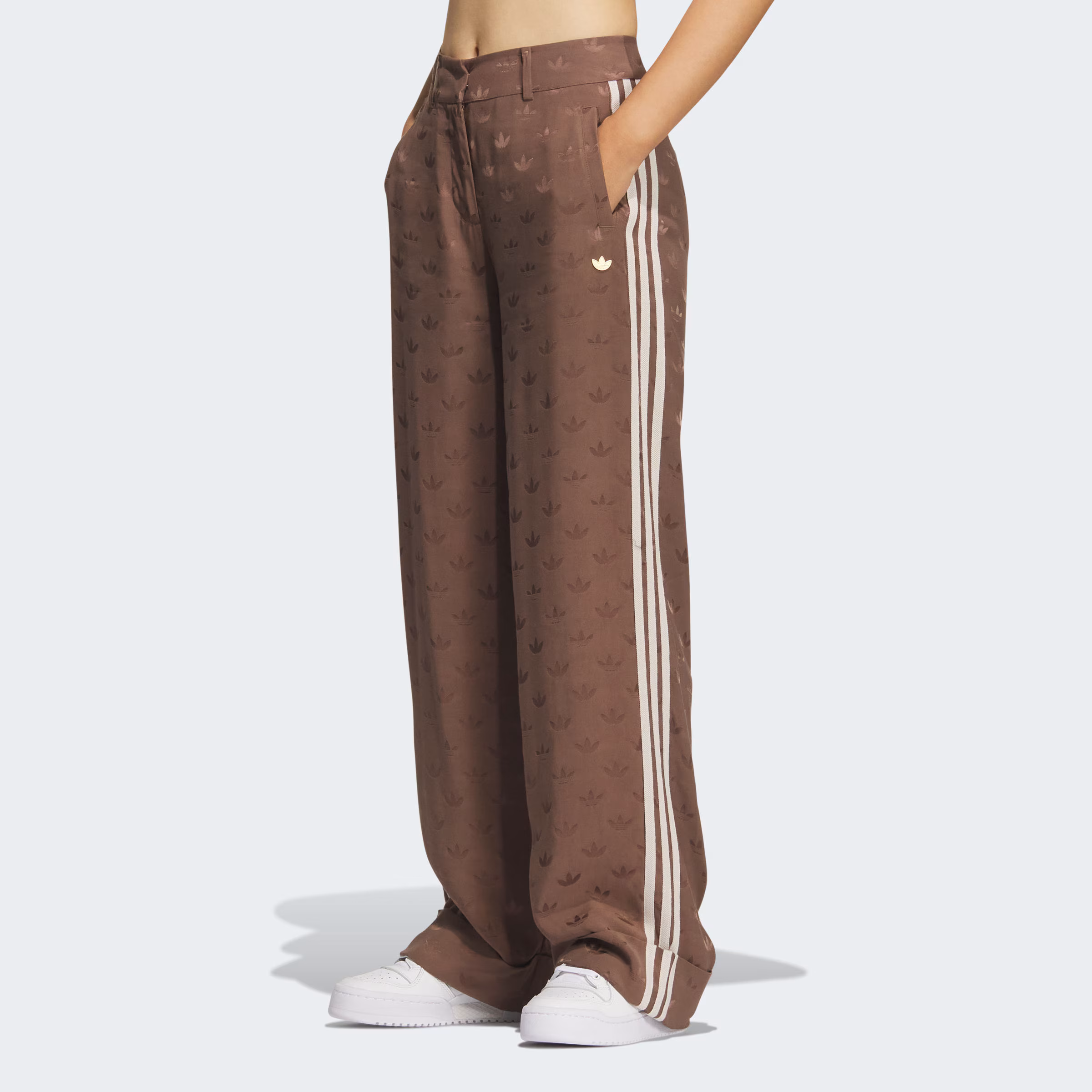 adidas/阿迪达斯TRACK JOGGERS W 休闲梭织宽松西装运动裤 KF4940