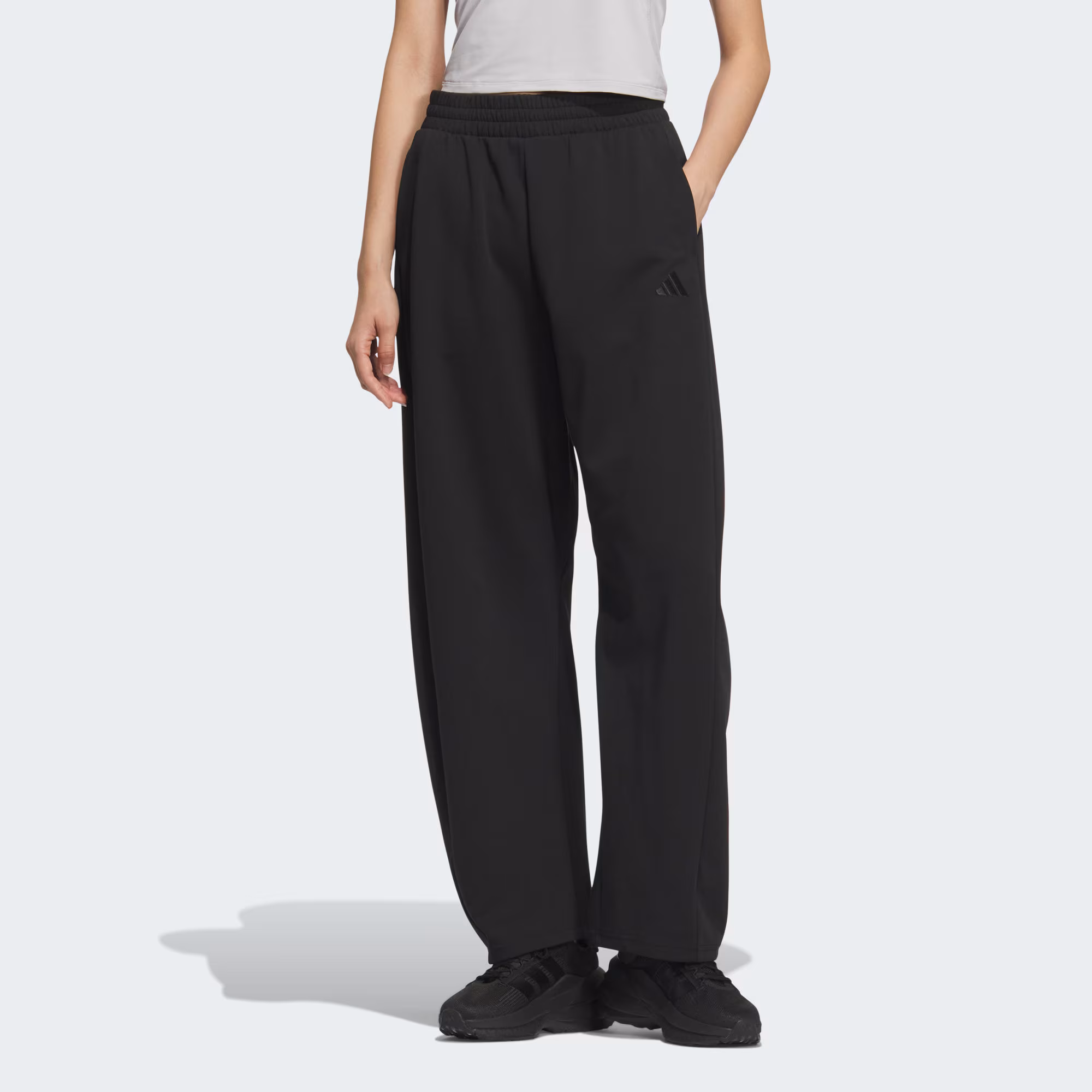 adidas/阿迪达斯【商场同款】女子运动休闲宽松香蕉裤梭织裤JZ1582