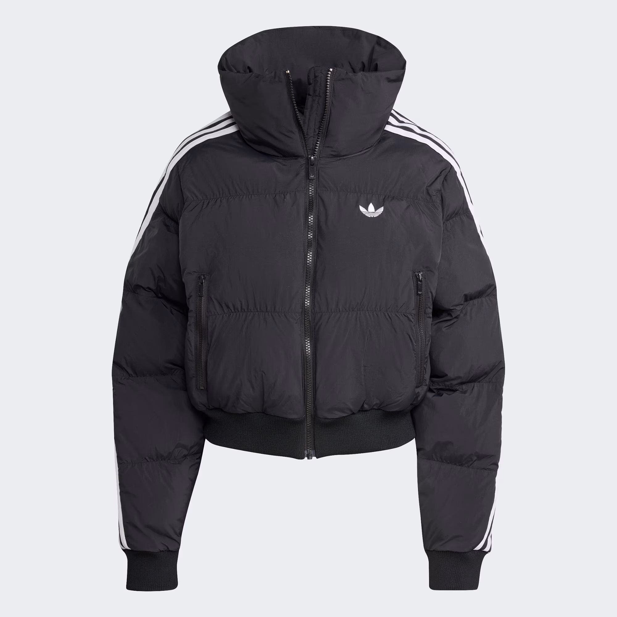 adidas/阿迪达斯女子保暖短款休闲运动宽松棉服面包服JX2970