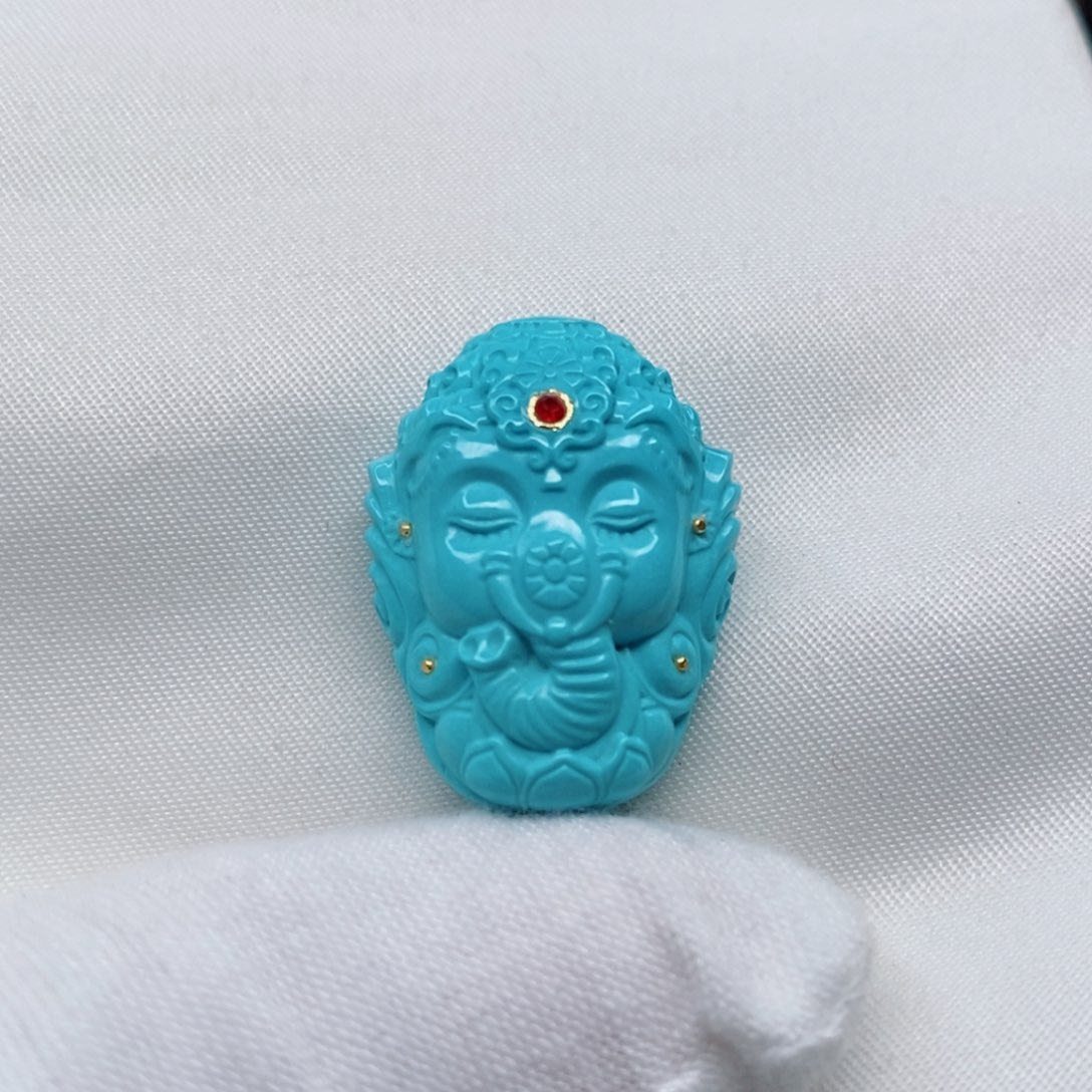 绿松石珠宝奇石未镶嵌