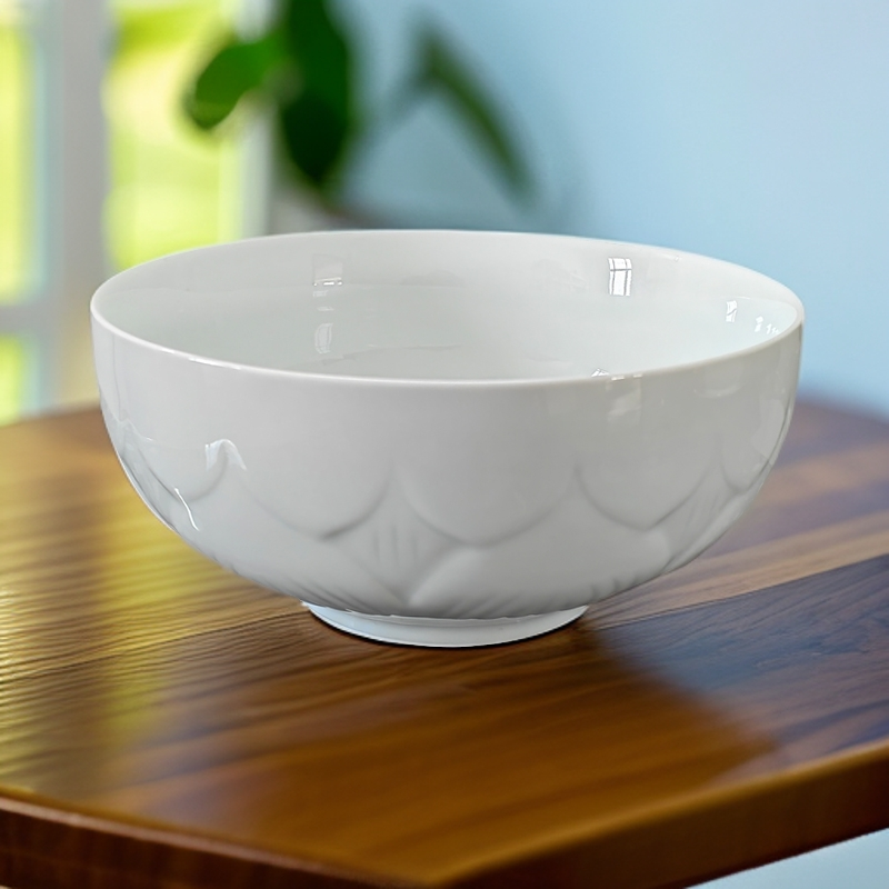 【景德镇制】9英寸仿宋米饭碗影青釉面碗釉下彩餐具大汤碗大骨碗