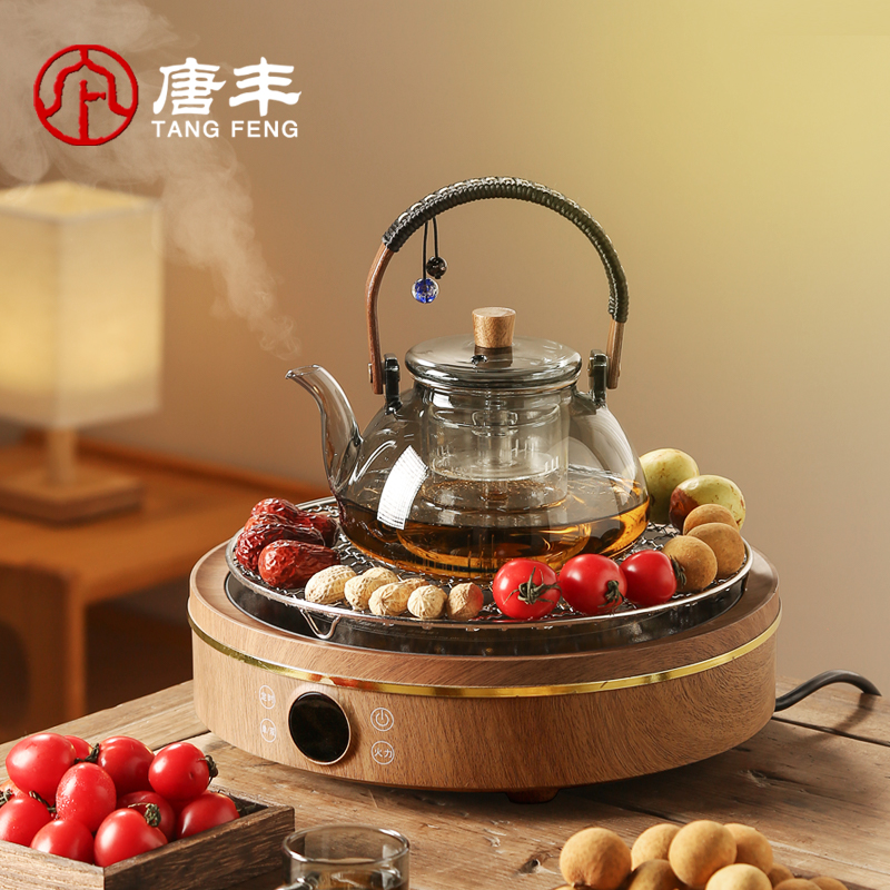 唐丰2025新款围炉电陶炉煮茶壶煮茶器具家用室内网红电围炉煮茶