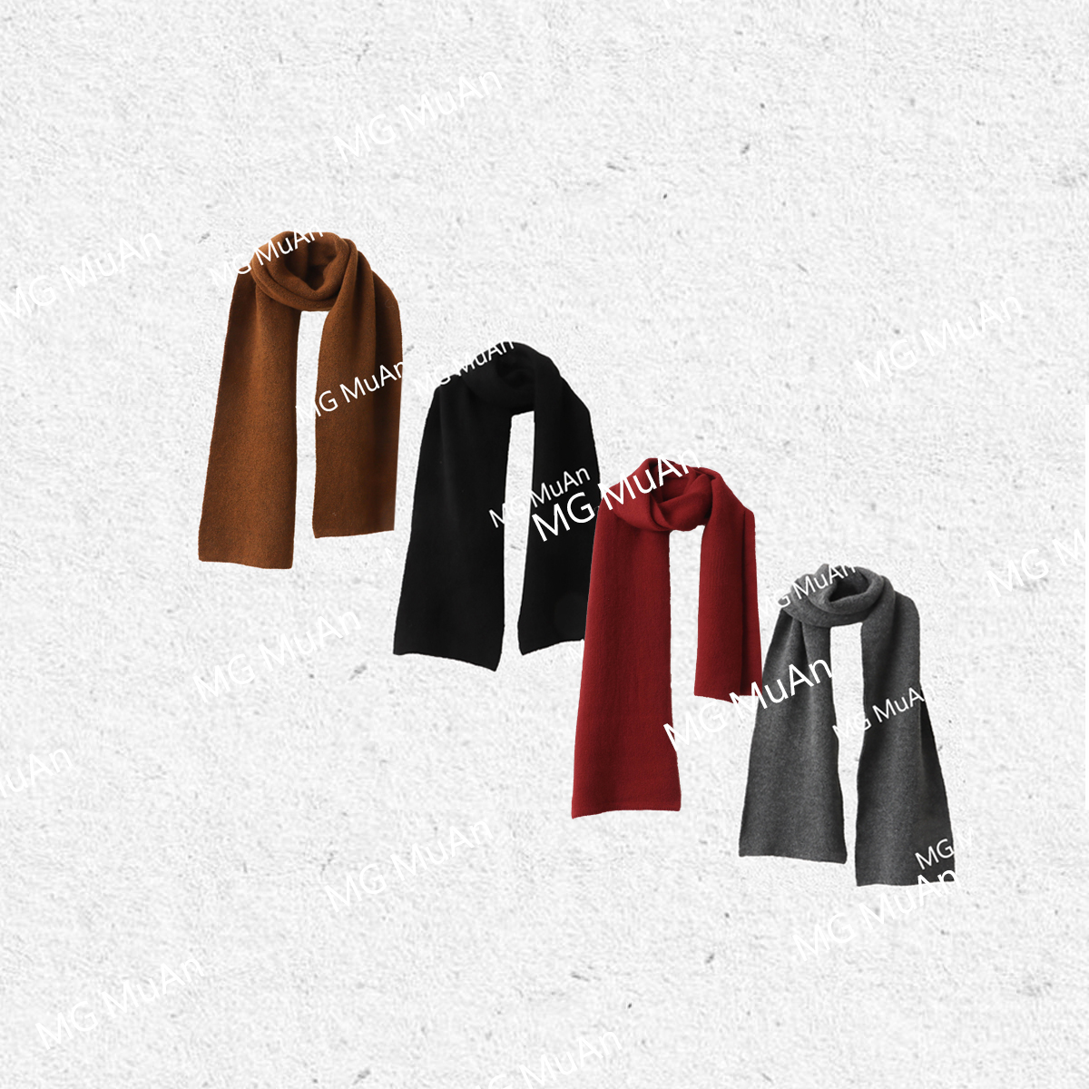 【MG】 经典氛围  新款定制生活系列加厚加长围巾可披肩男女WP-1026
