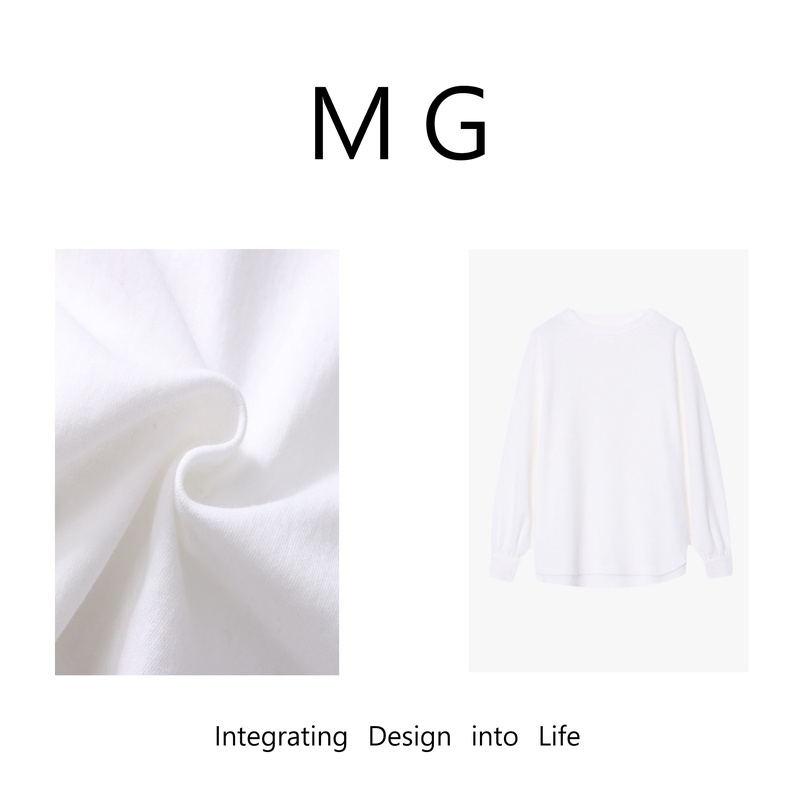 代代：《干净打底》定制北欧系列简约长袖打底上衣女HH-1574