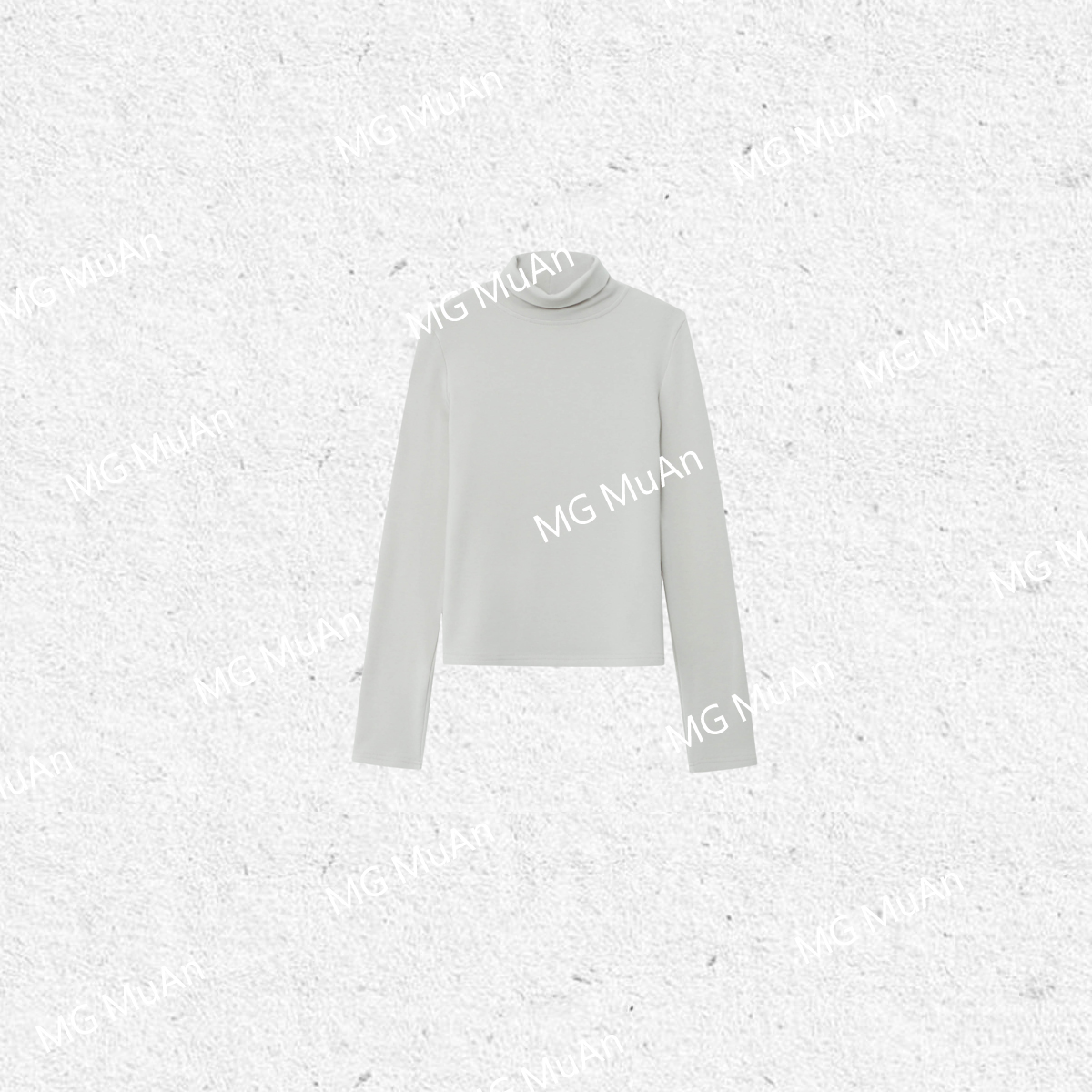 代代：《温度打底》定制简约百搭高级纯色高领打底上衣女JD-805