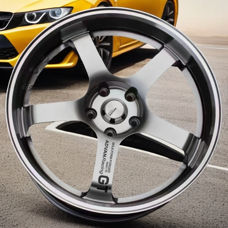 横滨GT17-18-19寸旋压轮毂高尔夫凌度思域菲斯塔奥迪轻量化个性