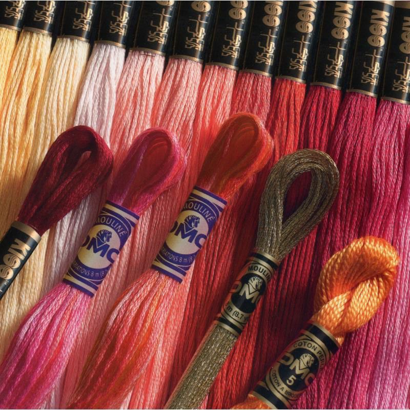 K100十字绣厂家直销埃及长绒棉447种线号十字绣配线补线服务售后