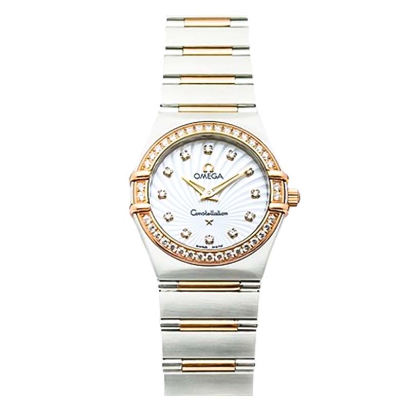 95新 Omega/欧米茄 星座/石英/25.5mm/女表/111.25.26.60.55.001