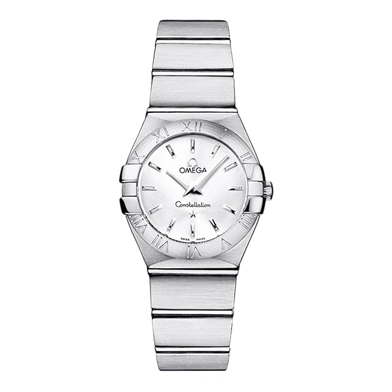 95新 Omega/欧米茄 星座 石英/24mm/女表123.10.24.60.02.001保卡