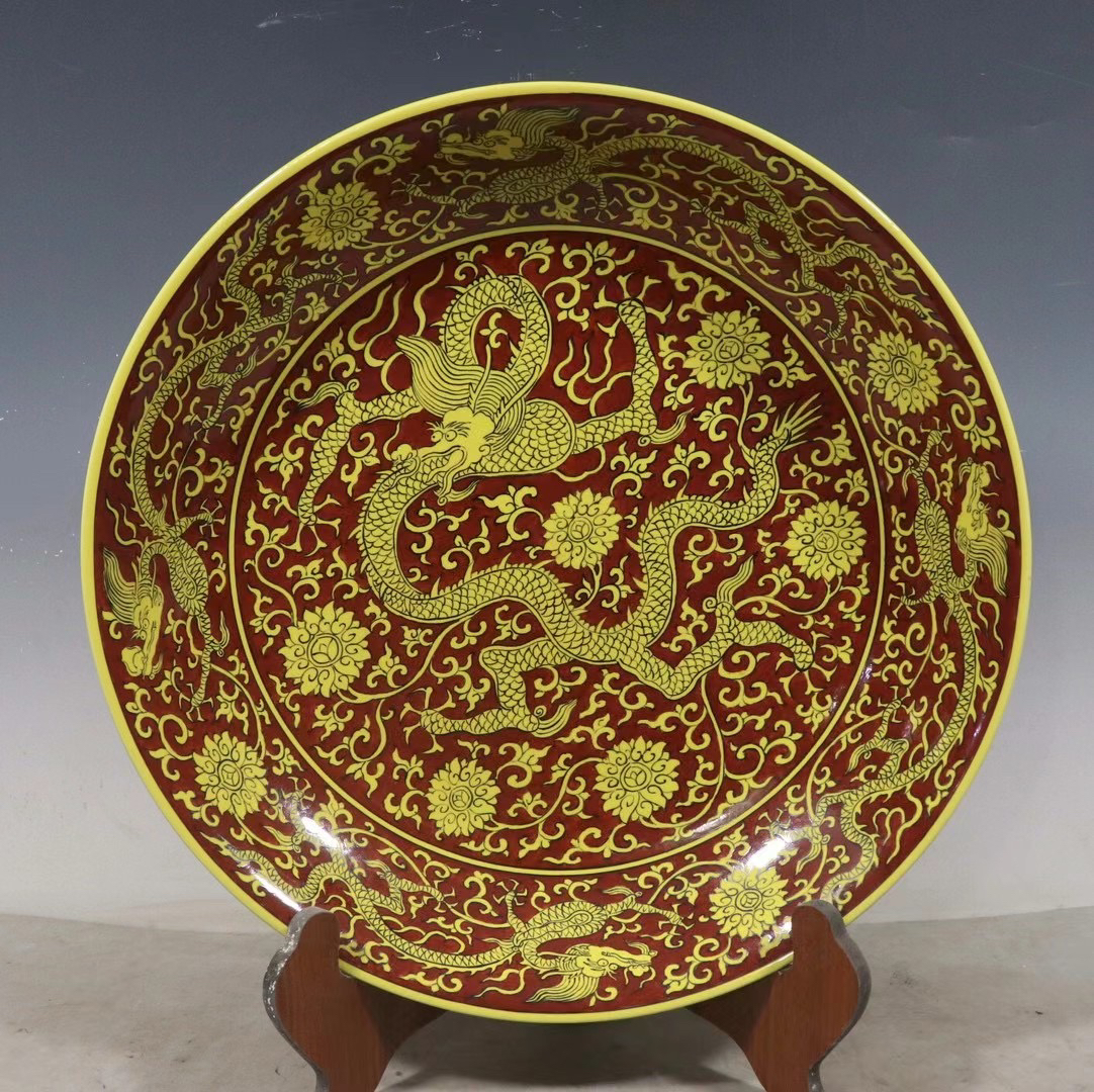 陶瓷瓷器手工大盘