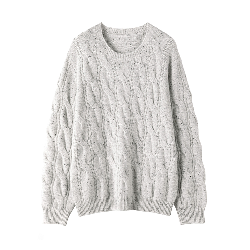 【花纱秘境·若隐若现的雅致] 100%山羊绒，精心编织，软糯到不可思议