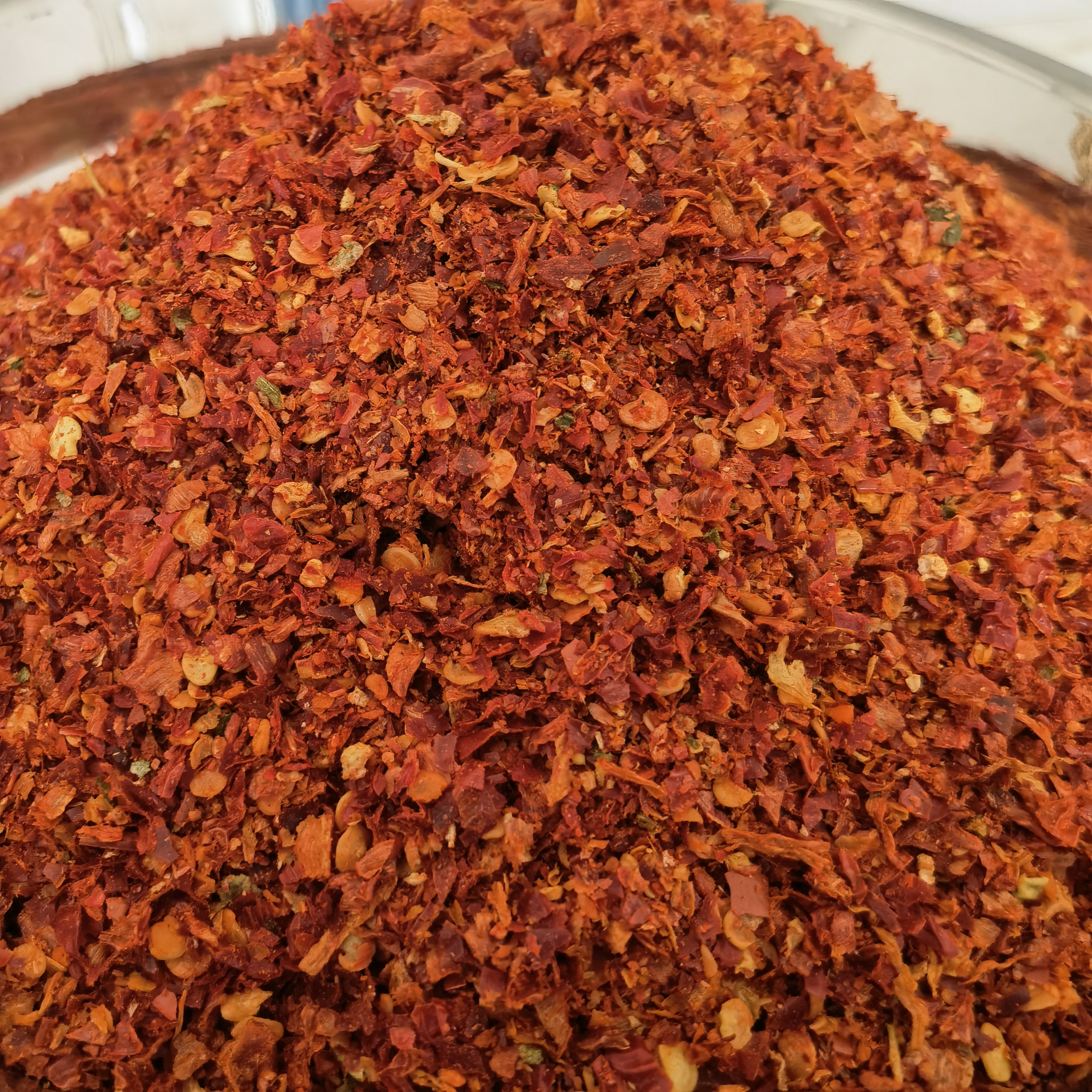 油泼辣子面（代客打碎，辣椒面是粗的）（是辣椒面回家自己油泼）