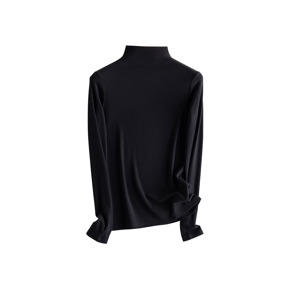 【CHENSHII 辰时】修身显瘦半高领坑条打底衫 CS1T03S378/S390/S391