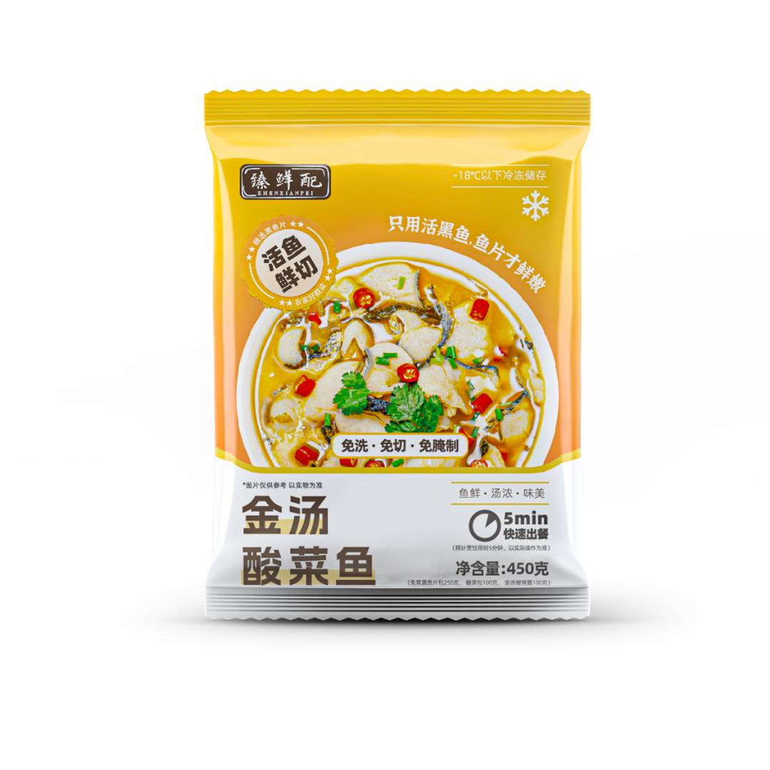 金汤酸菜鱼450g