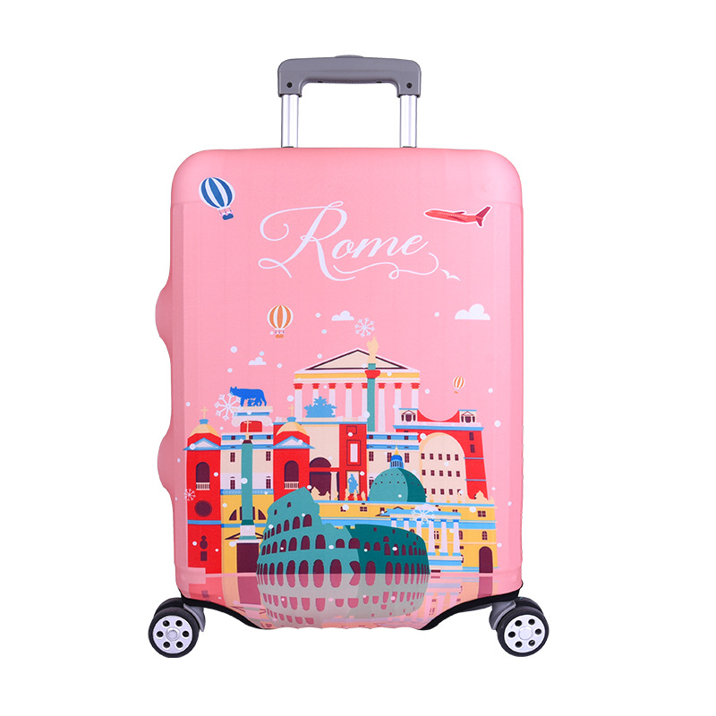 数码印箱套行李箱套印花旅行箱套加厚弹力箱包套拉杆箱套网红个性