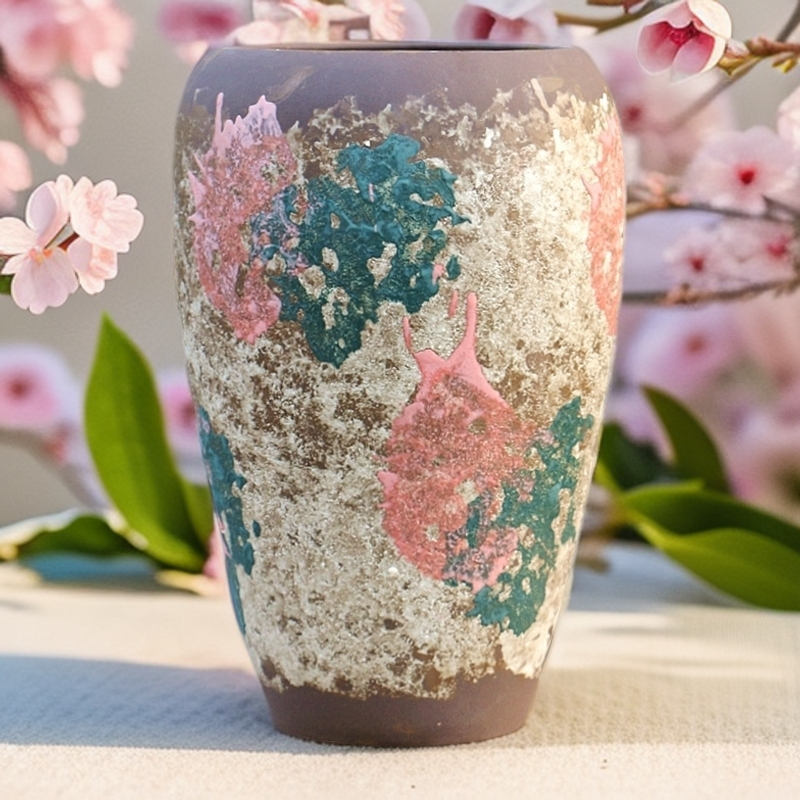 特大号粗陶多肉花盆老桩法师悬崖式绿植九尾狐高筒紫砂陶瓷陶罐盆