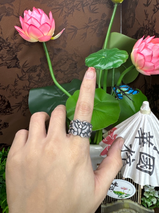 925银戒指 小郑家纯银戒指