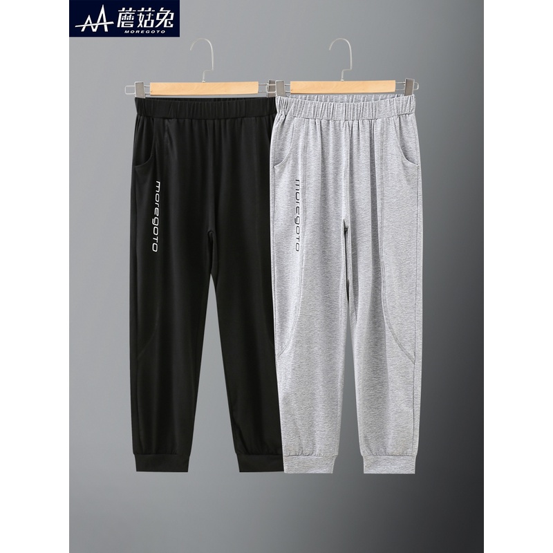 胖男童长裤夏季薄款10-15岁宽松版儿童男大童休闲裤高中生13-15岁