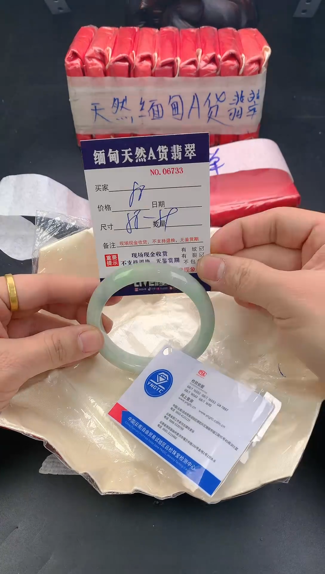 【闪购商品】翡翠颈饰未镶嵌6733