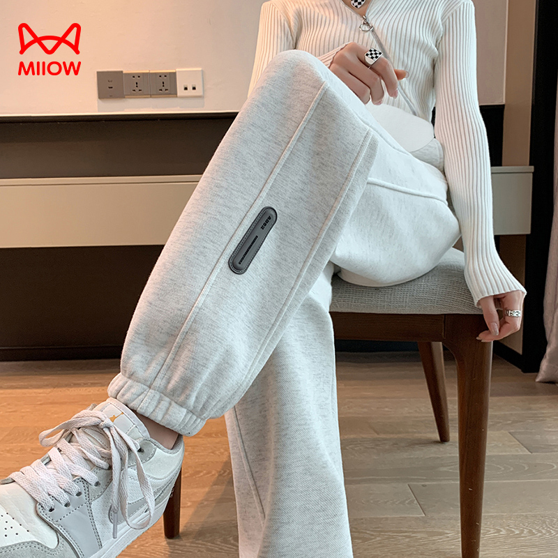 孕妇秋冬款外穿休闲运动裤长裤大码卫裤加绒加厚孕妇装商品图