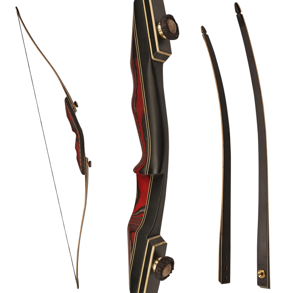 PMZ射艺 分体美猎长弓鹿角帽