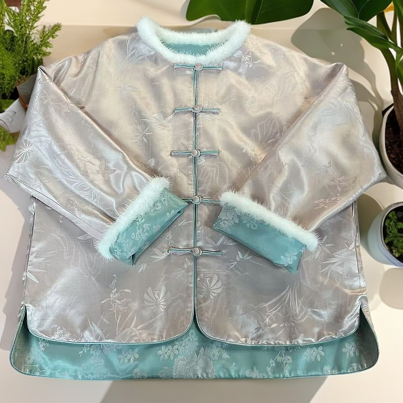 雅姿锦【午后时光】新款棉服新中式时尚轻奢外套WTD67180101