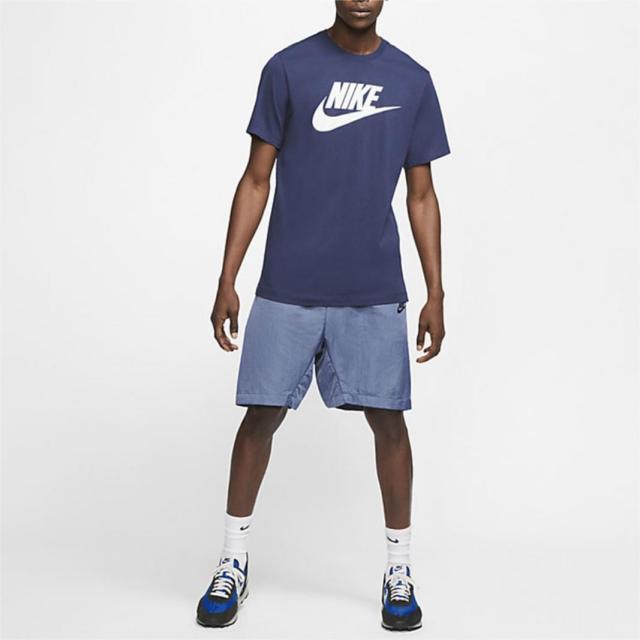 断码清货 Nike/耐克Sportswear美式logo运动短袖T恤男AR5005-411