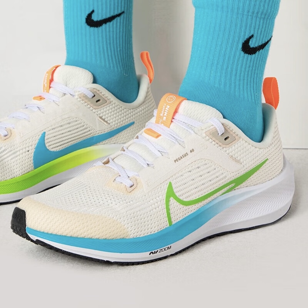 （断码孤品）NIKE/耐克 Pegasus 40(GS)休闲跑步鞋FQ6863-131-35.5