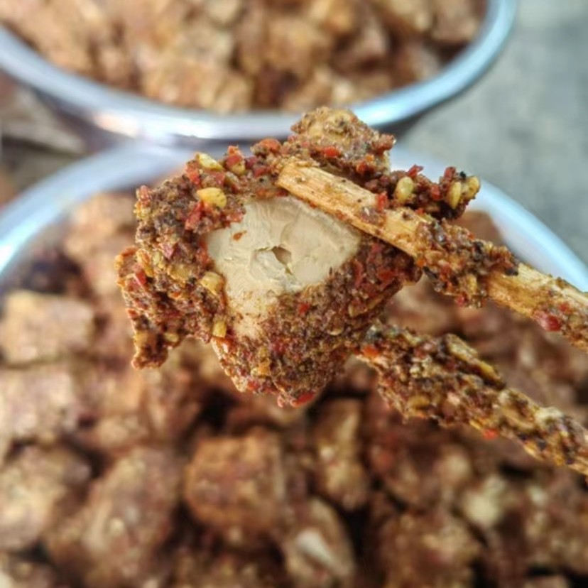 云南绿春特产食用农产品自制麻辣霉豆麻辣农家味道  400g