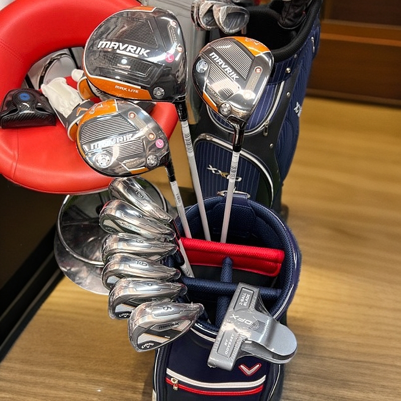 独行侠Marvik 女士高尔夫球杆 全新套杆3木6铁1推1包 40克L