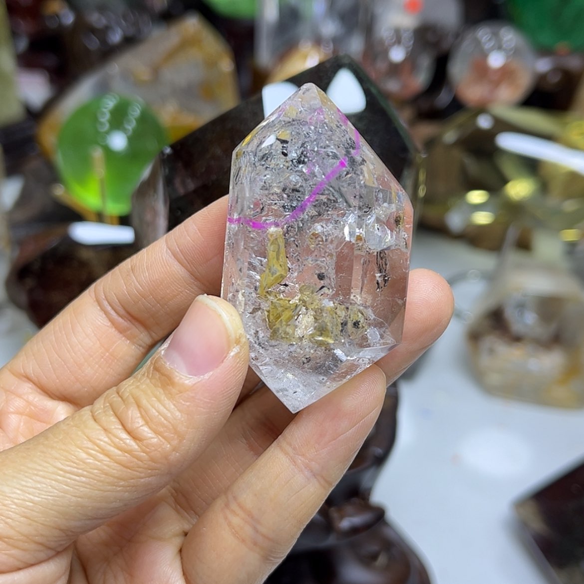 【闪购商品】水晶摆件未镶嵌小**恋