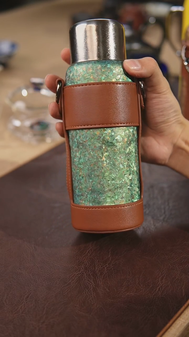 【闪购商品】瓷杯博雅集浮光杯薄绿