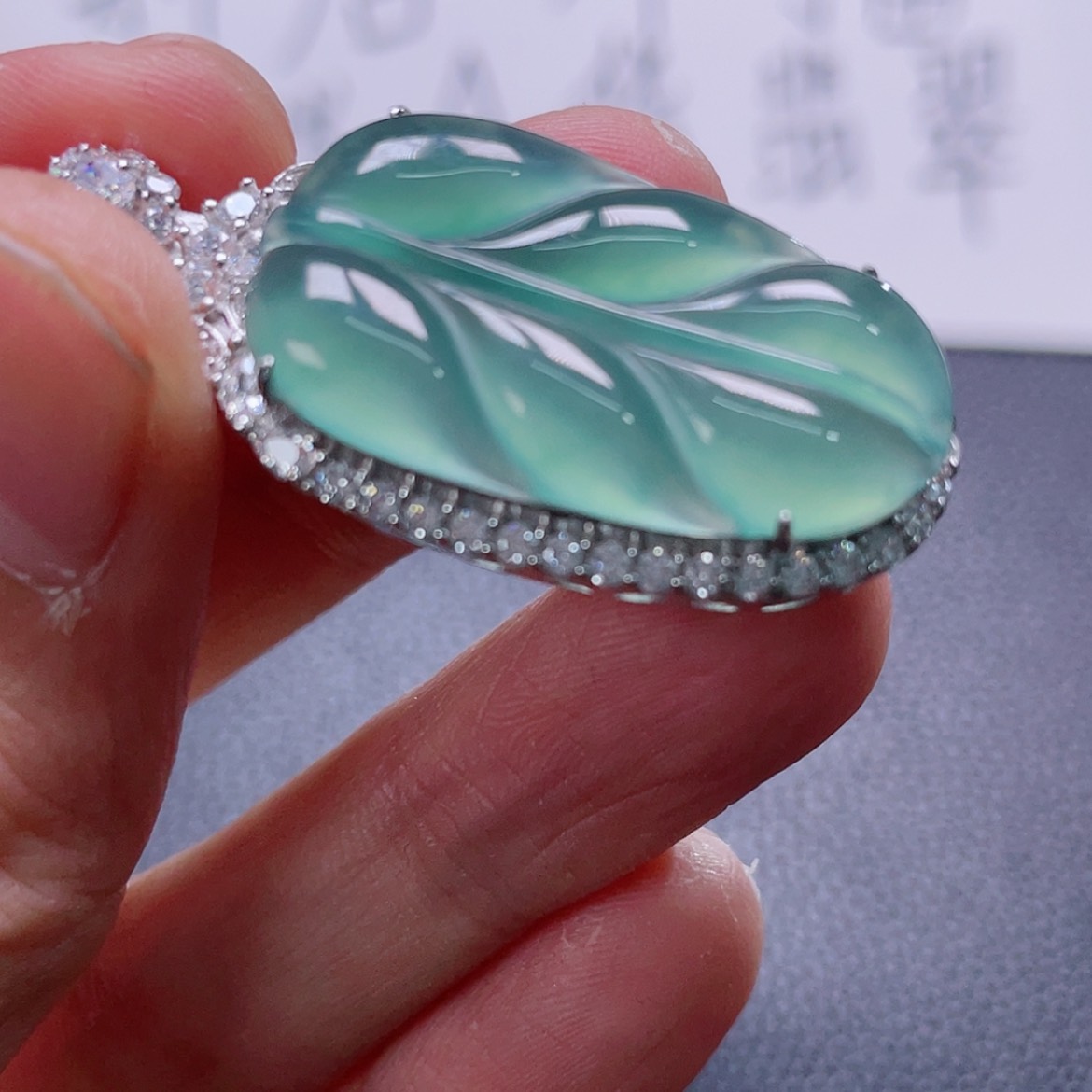 【闪购商品】翡翠颈饰银S925镶嵌