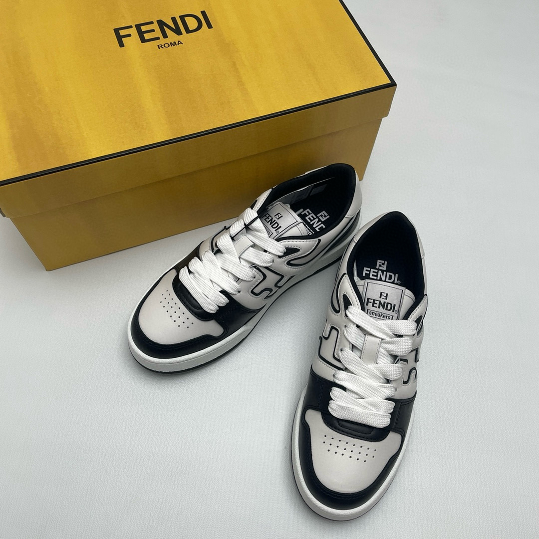 FENDI/芬迪   经典FF字母Match系列低帮版鞋 2463026
