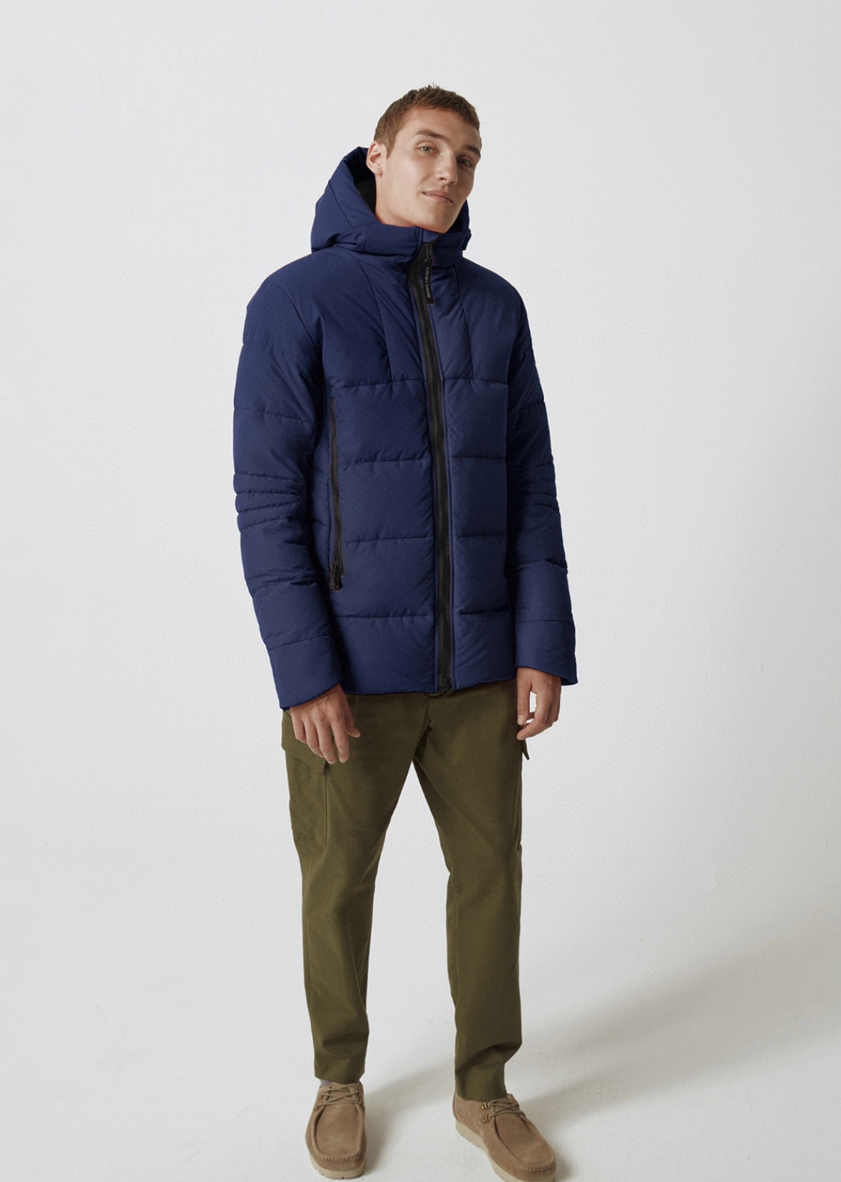  CANADA GOOSE/加拿大鹅   蓝色羽绒服 2341025