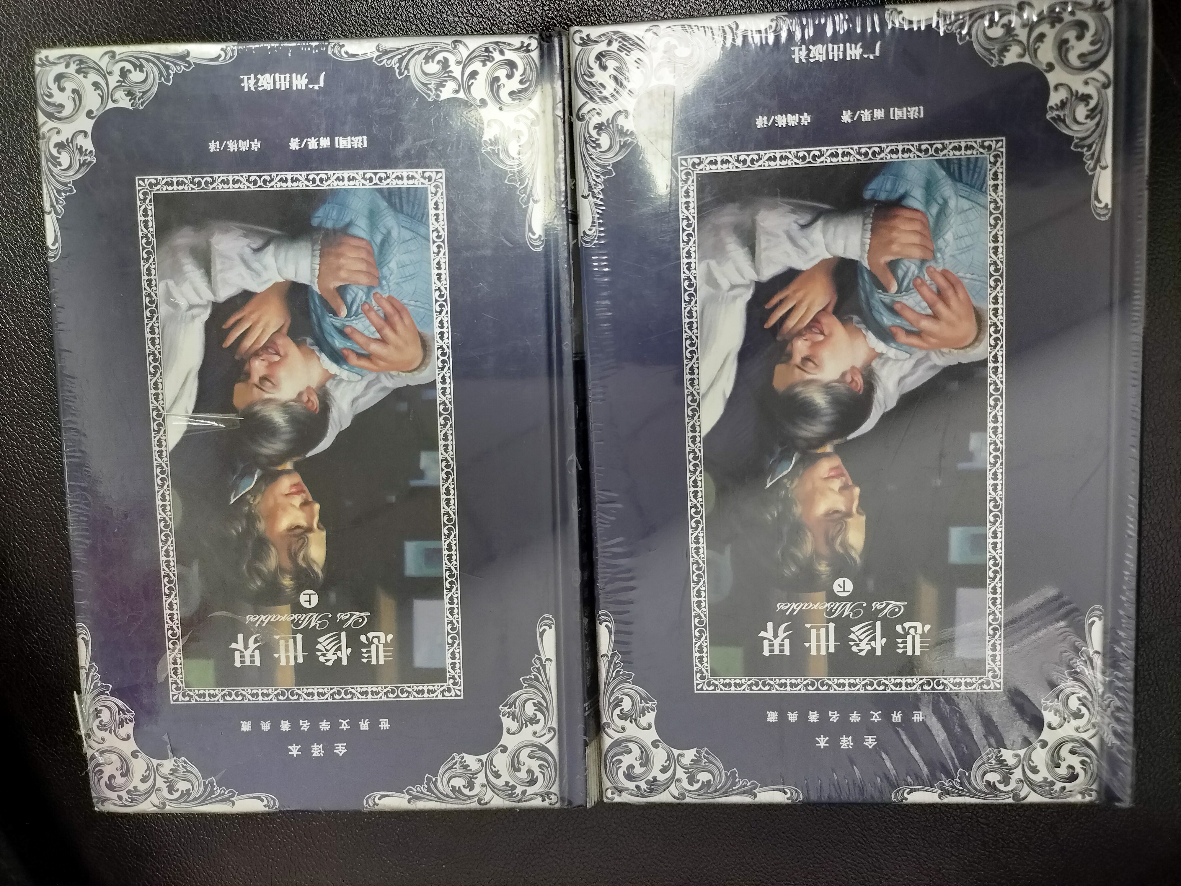 世界文学名著 悲惨世界 上下册/直播间链接，一拍一付