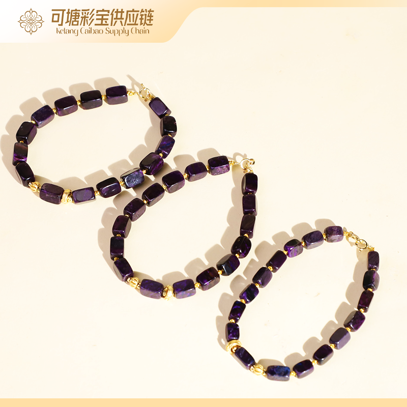 南非舒俱来 18K金 S级火焰红丝绒 舒俱来手链 多样性发一个