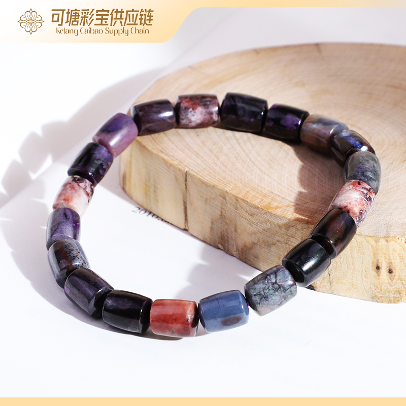 南非舒俱来 丝绒蜜橘多宝手串/多样性发一件