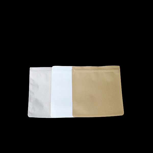 空白357克200克100克茶饼防潮样品袋牛皮纸铝箔自封袋可定制logo