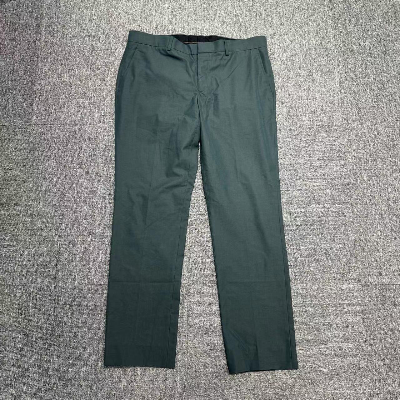 Hermes 祖母绿 纯色 休闲裤/06425/xl/98新 公价：5500