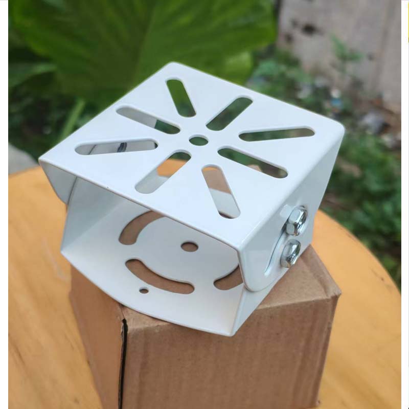 安防监控万向节支架加厚铝合金中号鸭嘴头摄像头横杆立杆不锈钢铁